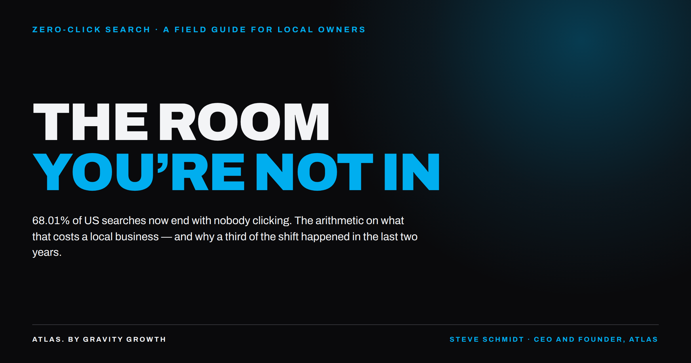 The Operator's Edge, Week 1: The Room You're Not In